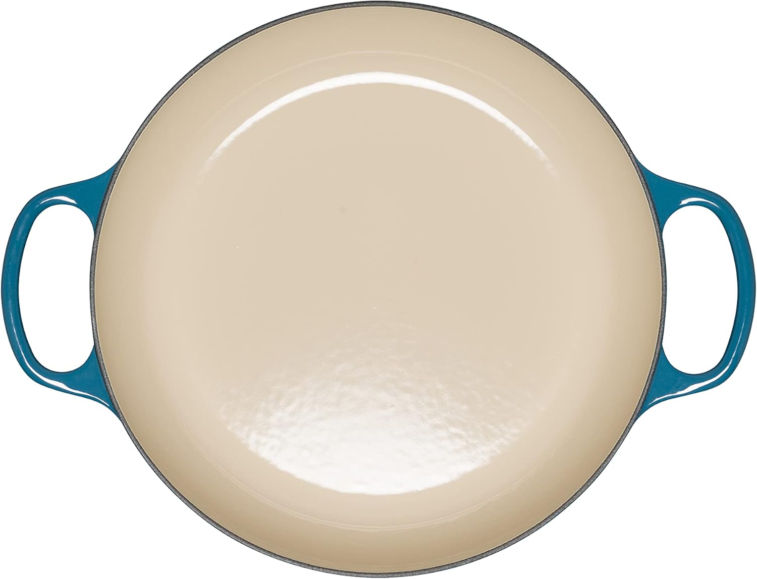 Le Creuset Signature żeliwny garnek Gourmet, okrągły, Ø 30 cm, 3,5 l, do wszystkich rodzajów kuchenek włącznie z indukcyjnymi, 5,55 kg, czerwony piec