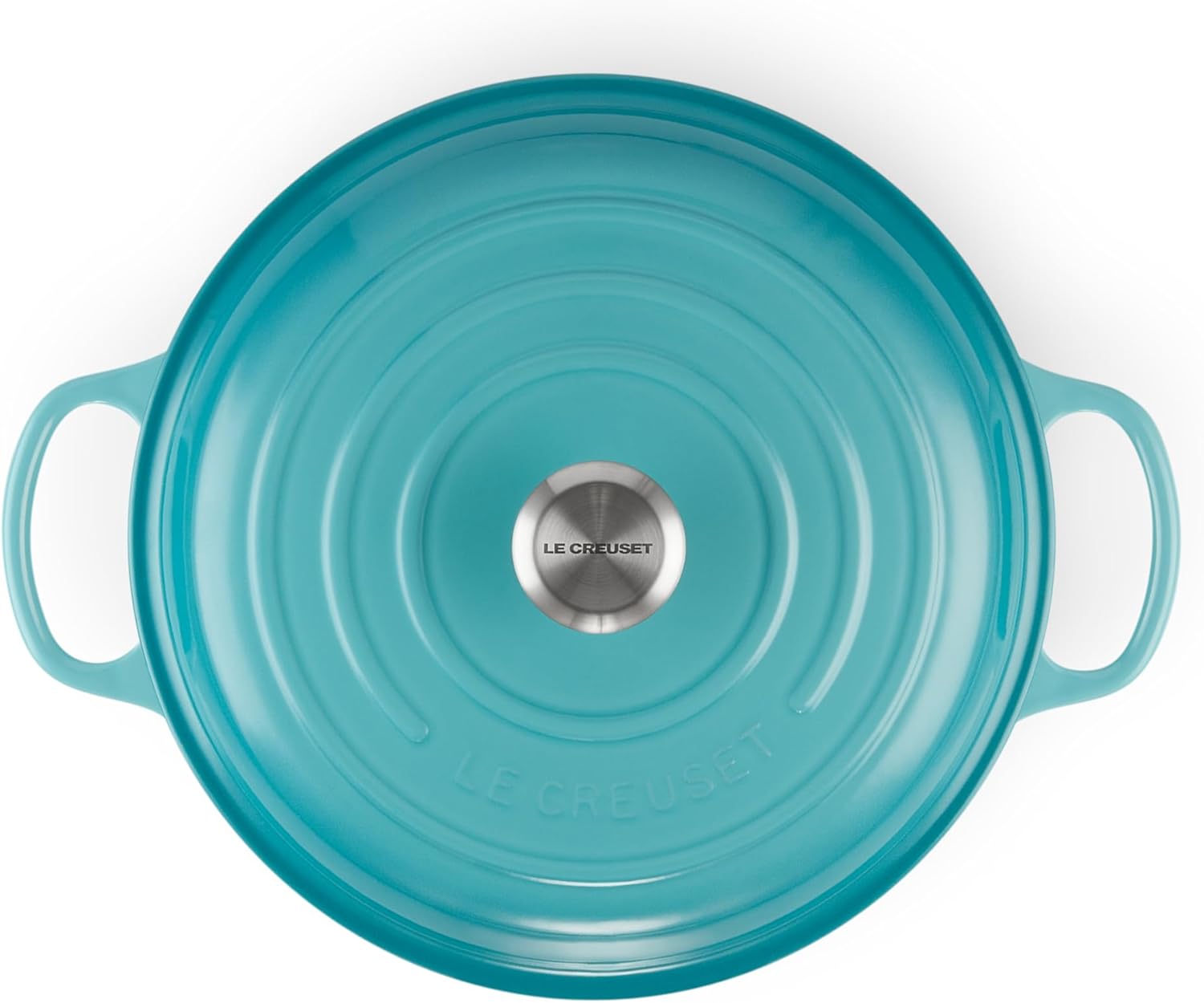 Le Creuset Signature żeliwny garnek Gourmet, okrągły, Ø 30 cm, 3,5 l, do wszystkich rodzajów kuchenek włącznie z indukcyjnymi, 5,55 kg, czerwony piec