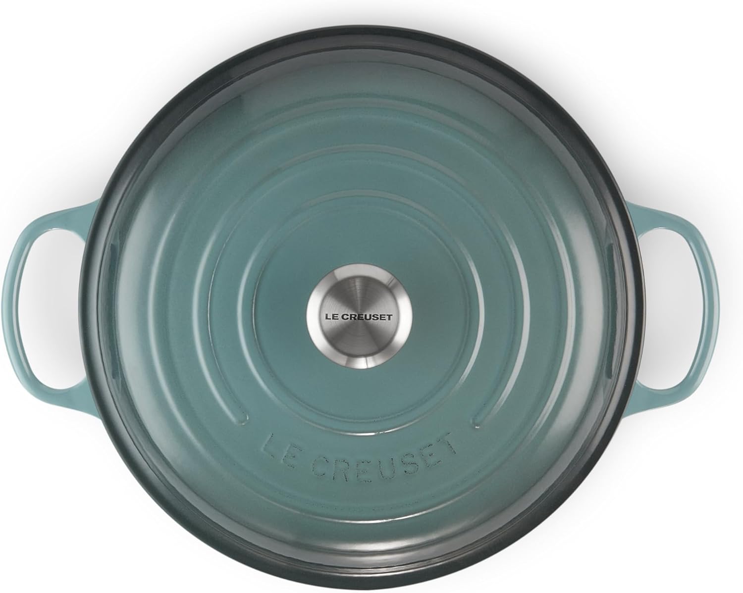 Le Creuset Signature żeliwny garnek Gourmet, okrągły, Ø 30 cm, 3,5 l, do wszystkich rodzajów kuchenek włącznie z indukcyjnymi, 5,55 kg, czerwony piec