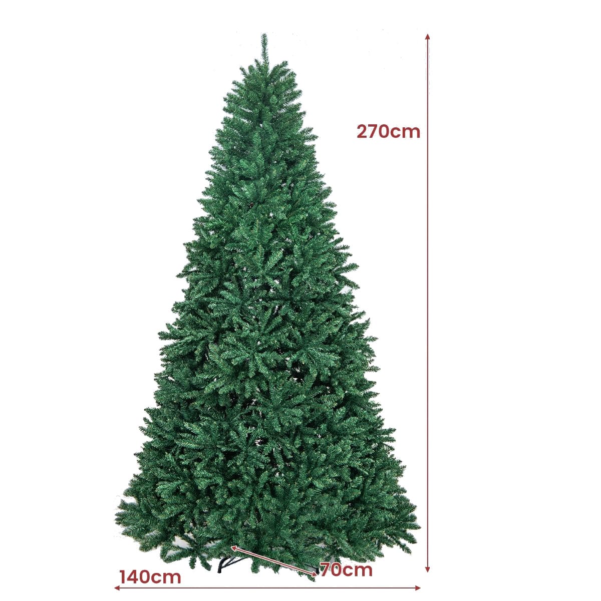 Choinka sztuczna Costway 270 cm