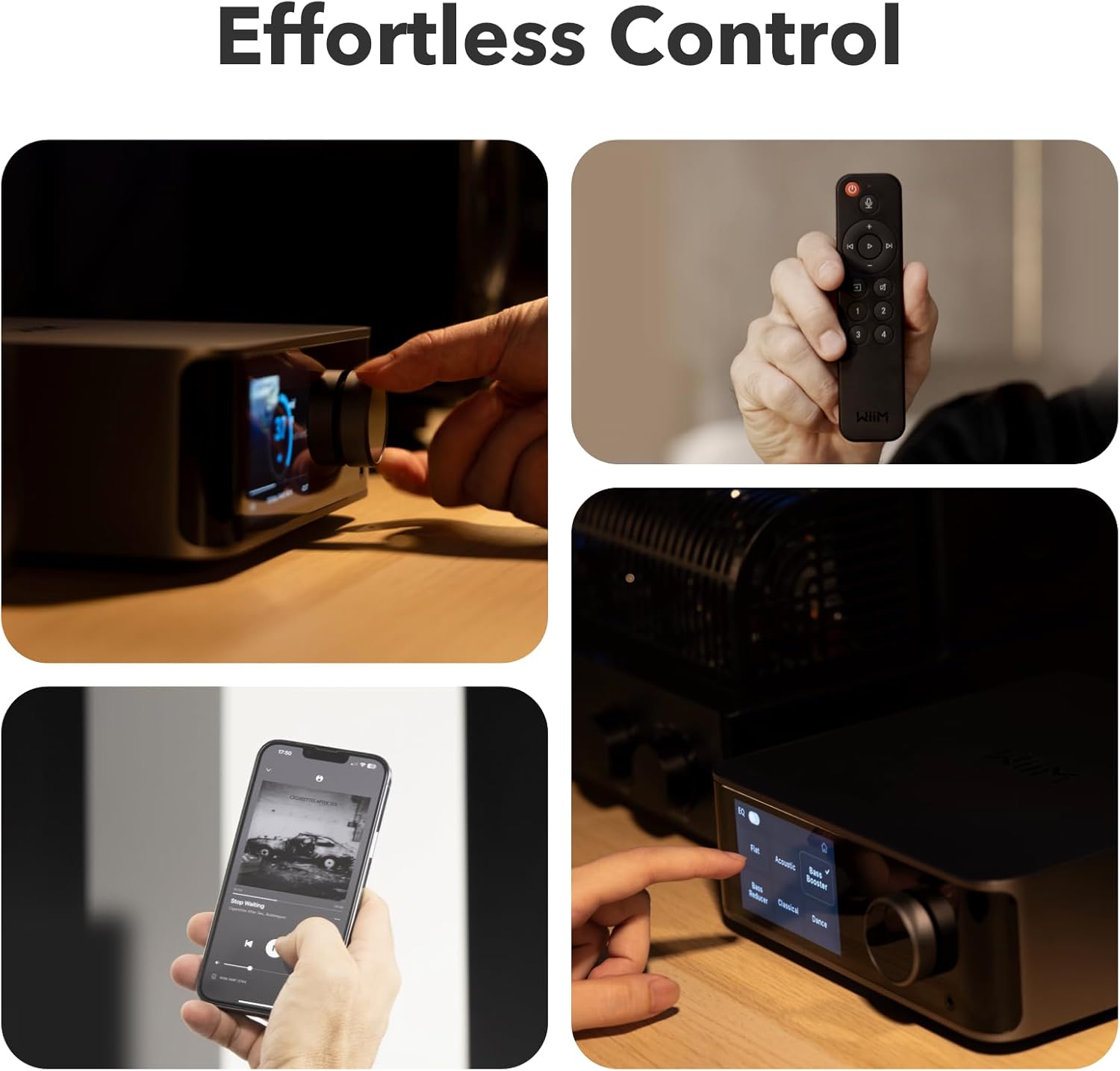 WiiM Ultra Music Streamer & Cyfrowy Przedwzmacniacz | Ekran Dotykowy 3,5