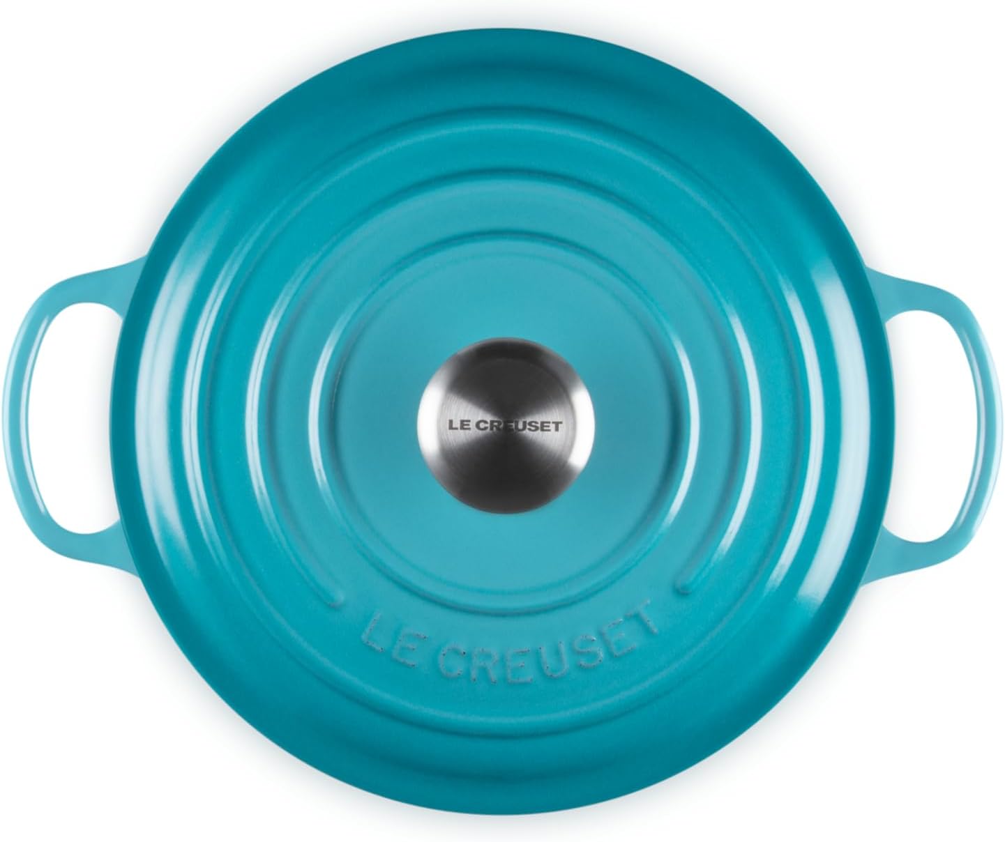 Le Creuset Signature żeliwne naczynie do pieczenia z pokrywką, Ø 26 cm, okrągłe, nadaje się do wszystkich rodzajów kuchenek i kuchenek indukcyjnych, pojemność: 5,3 l, 5,135 kg, kolor czerwony