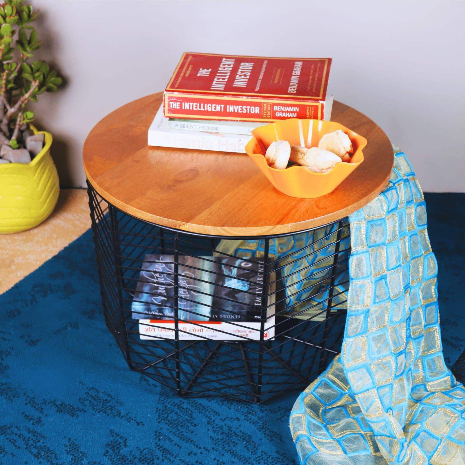 Multipurpose Utility Storage Basket | Coffee Table