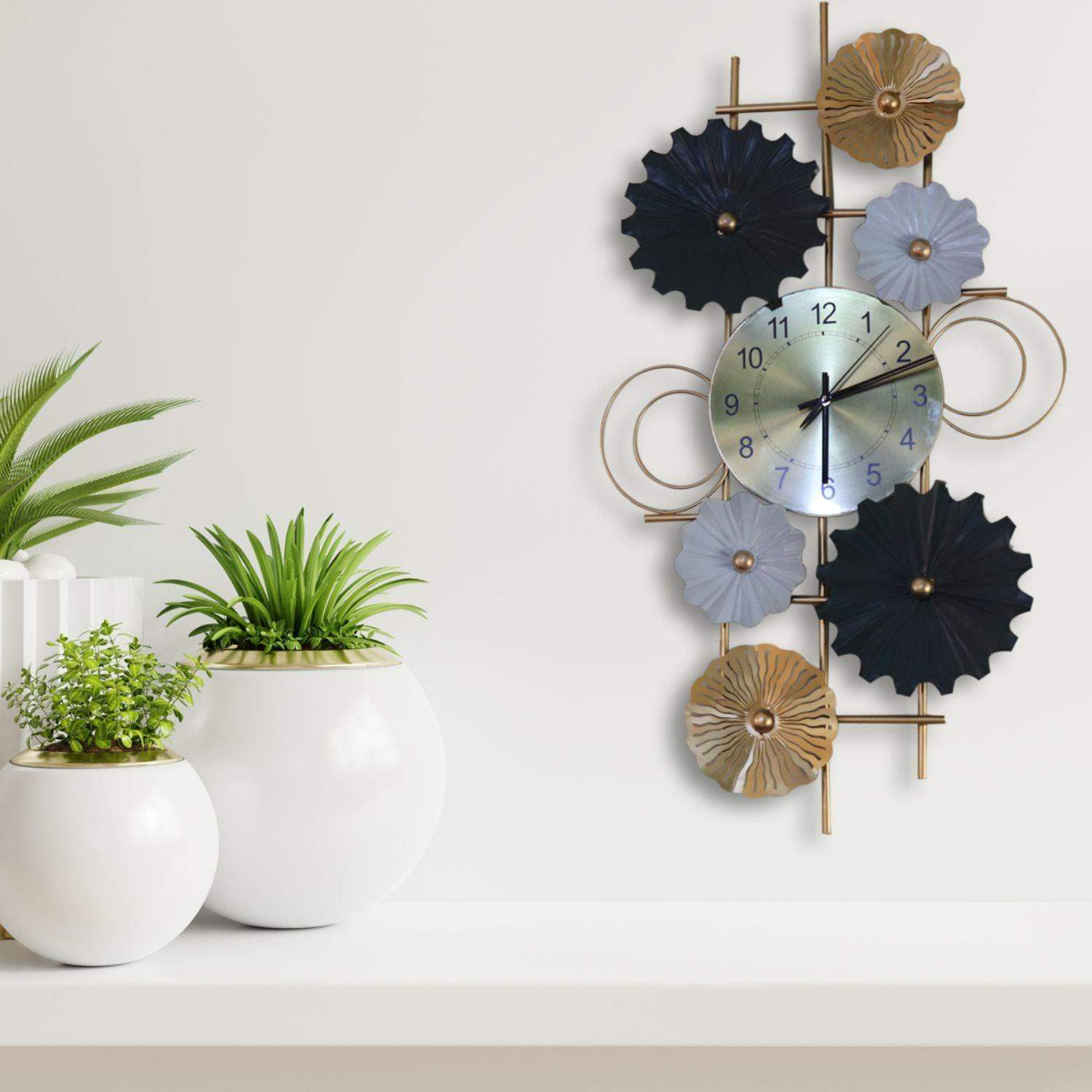 Metal wall Clock (The Time Ring)