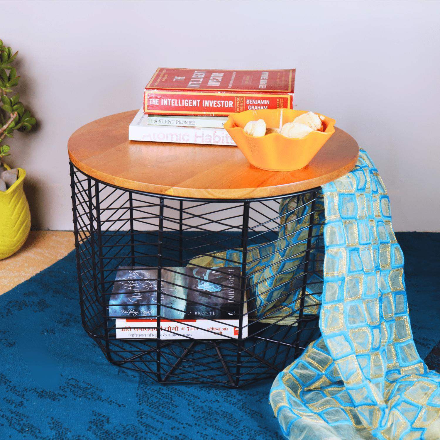 Multipurpose Utility Storage Basket | Coffee Table