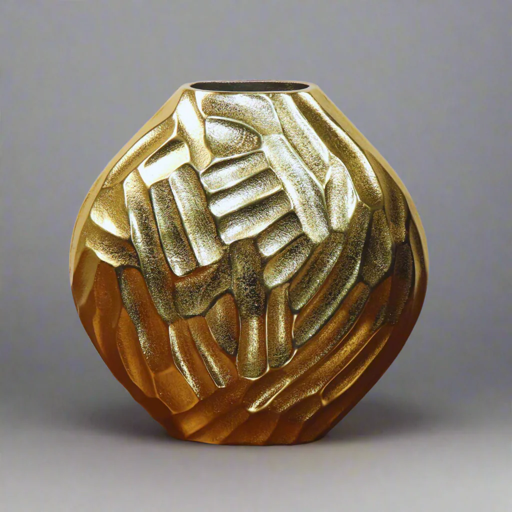 THE STARRY SWIRL Aluminum Vase