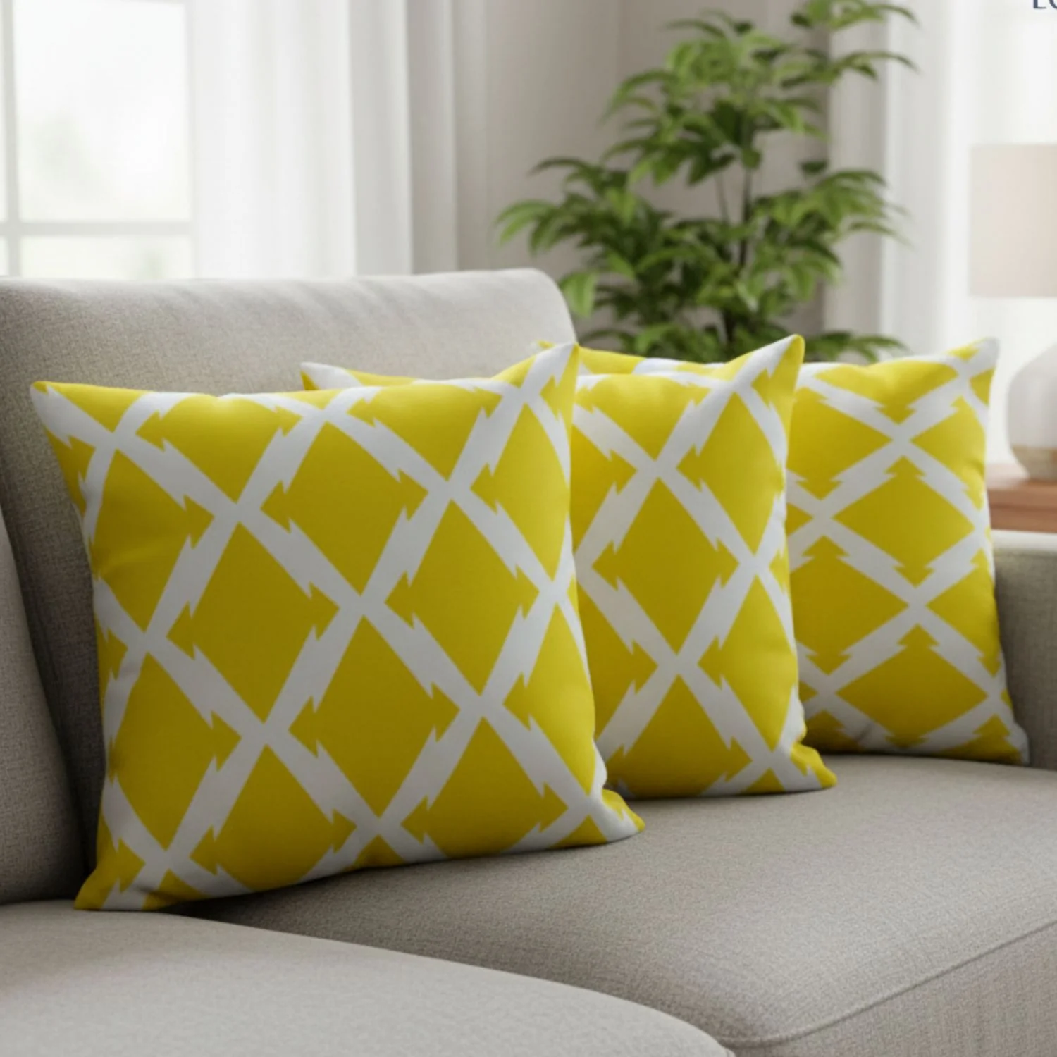 The Lemon Shot Cushion Covers