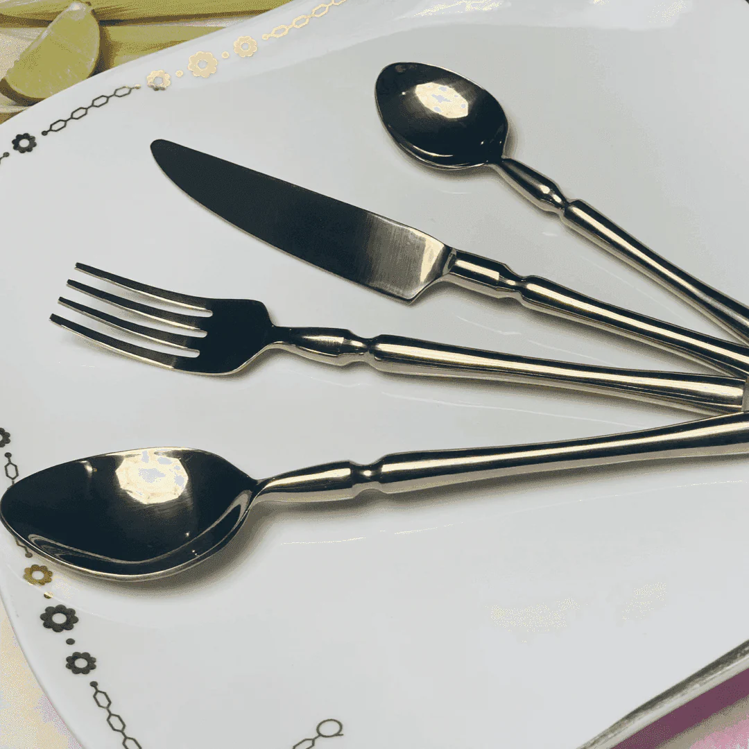 The Champagne Shot PVD Coating Cutlery Set