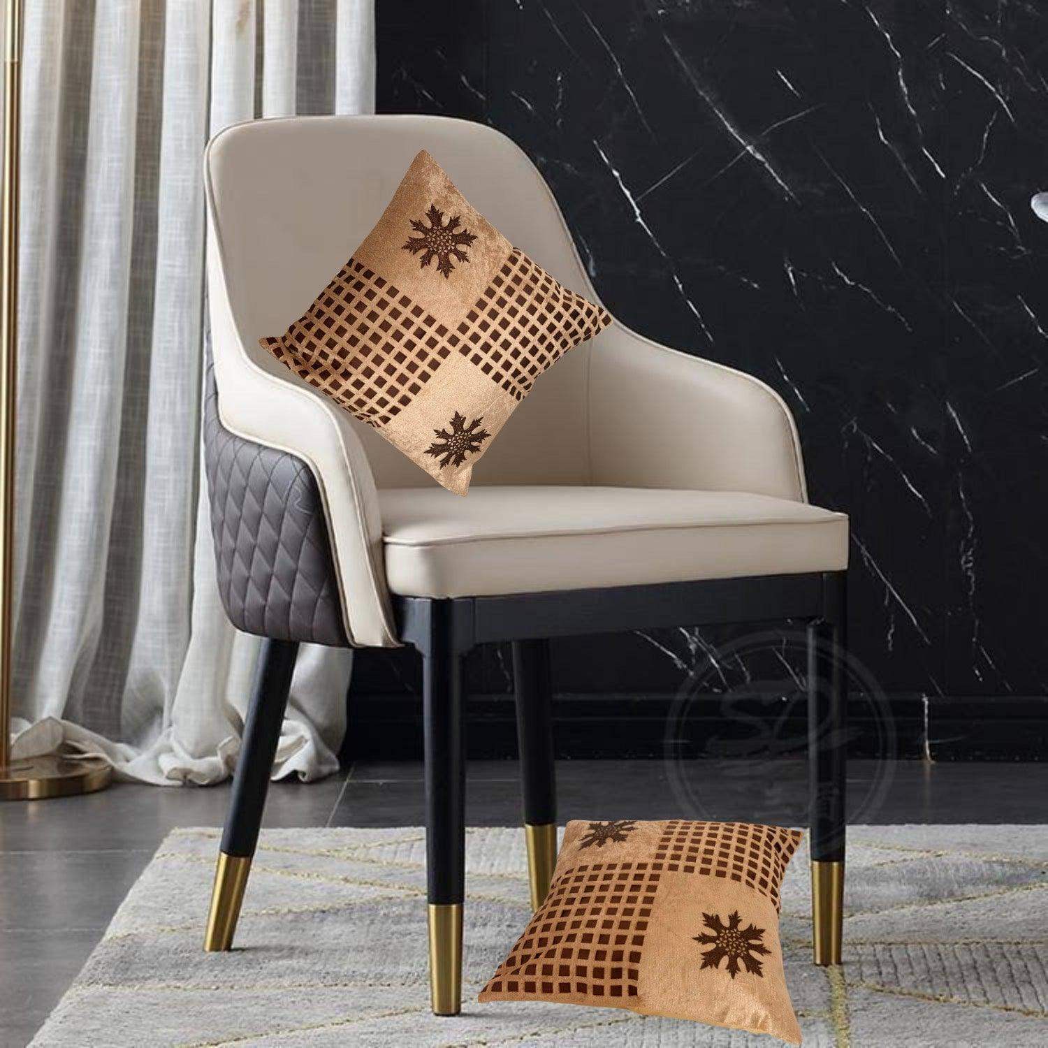 Cushion cover (Valvet Zareen Net)