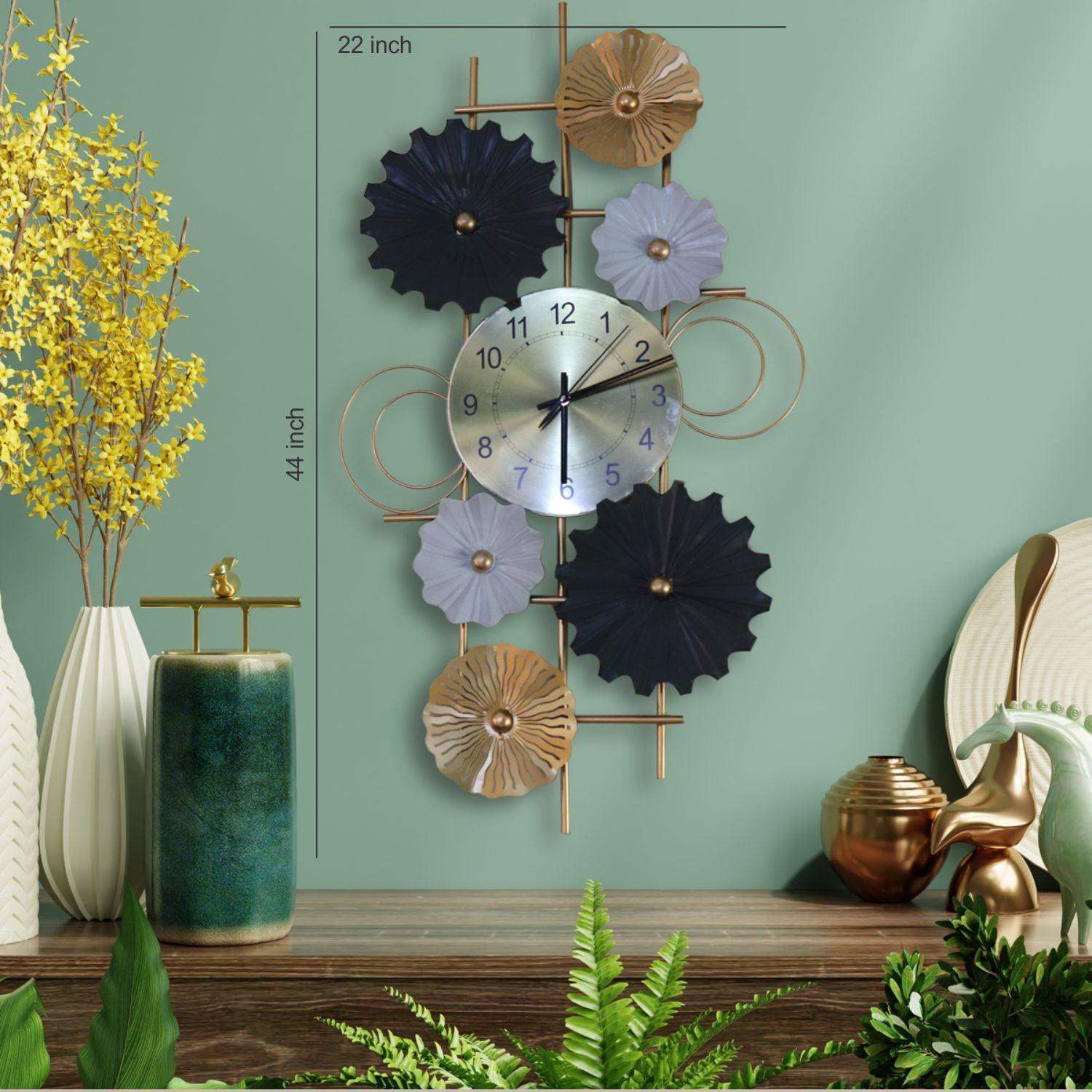 Metal wall Clock (The Time Ring)