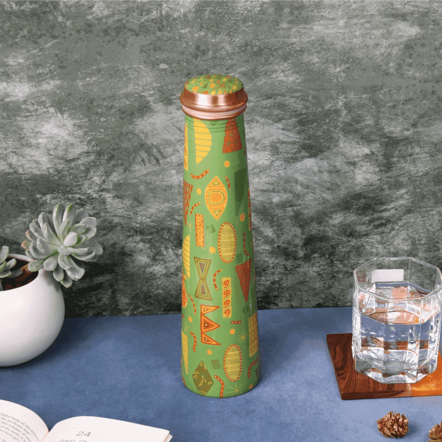 The Copper Water Bottle (The TRIBES TAMRA Edition)