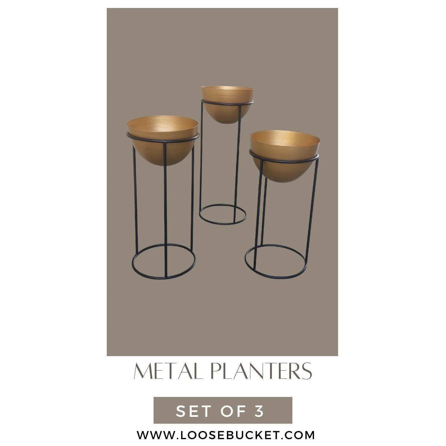 Metal Planters