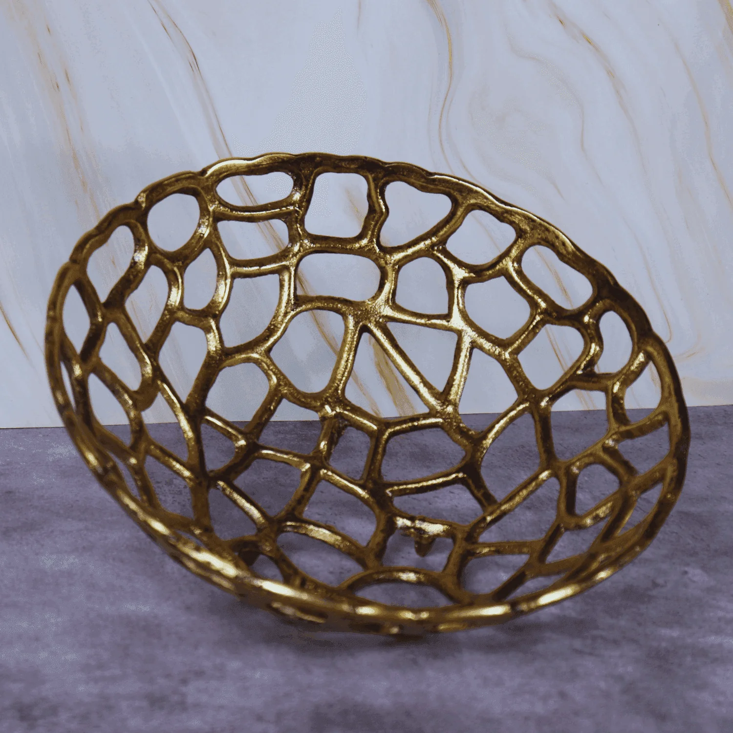 The Net Fruits & Multipurpose Metal basket (Antique)