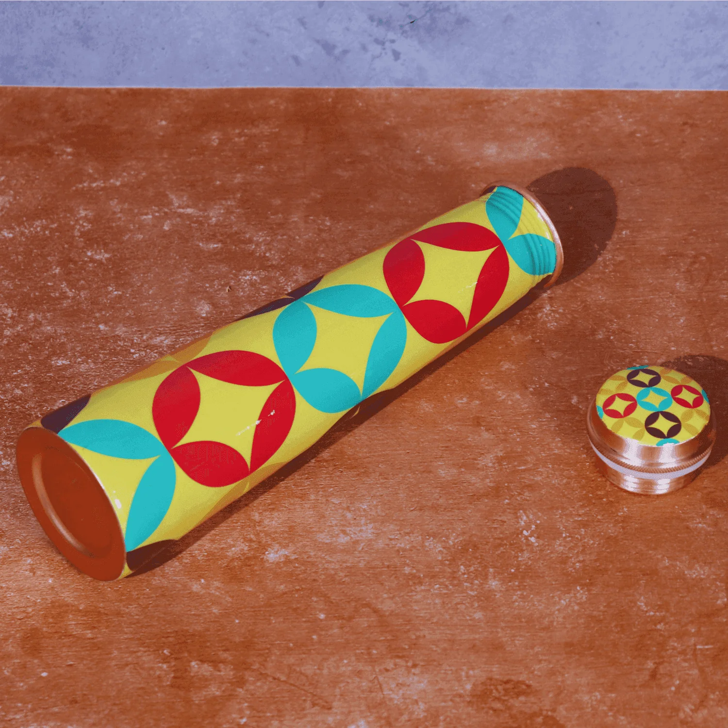 The Copper water Bottle  ( Mandala Tamra Edition)