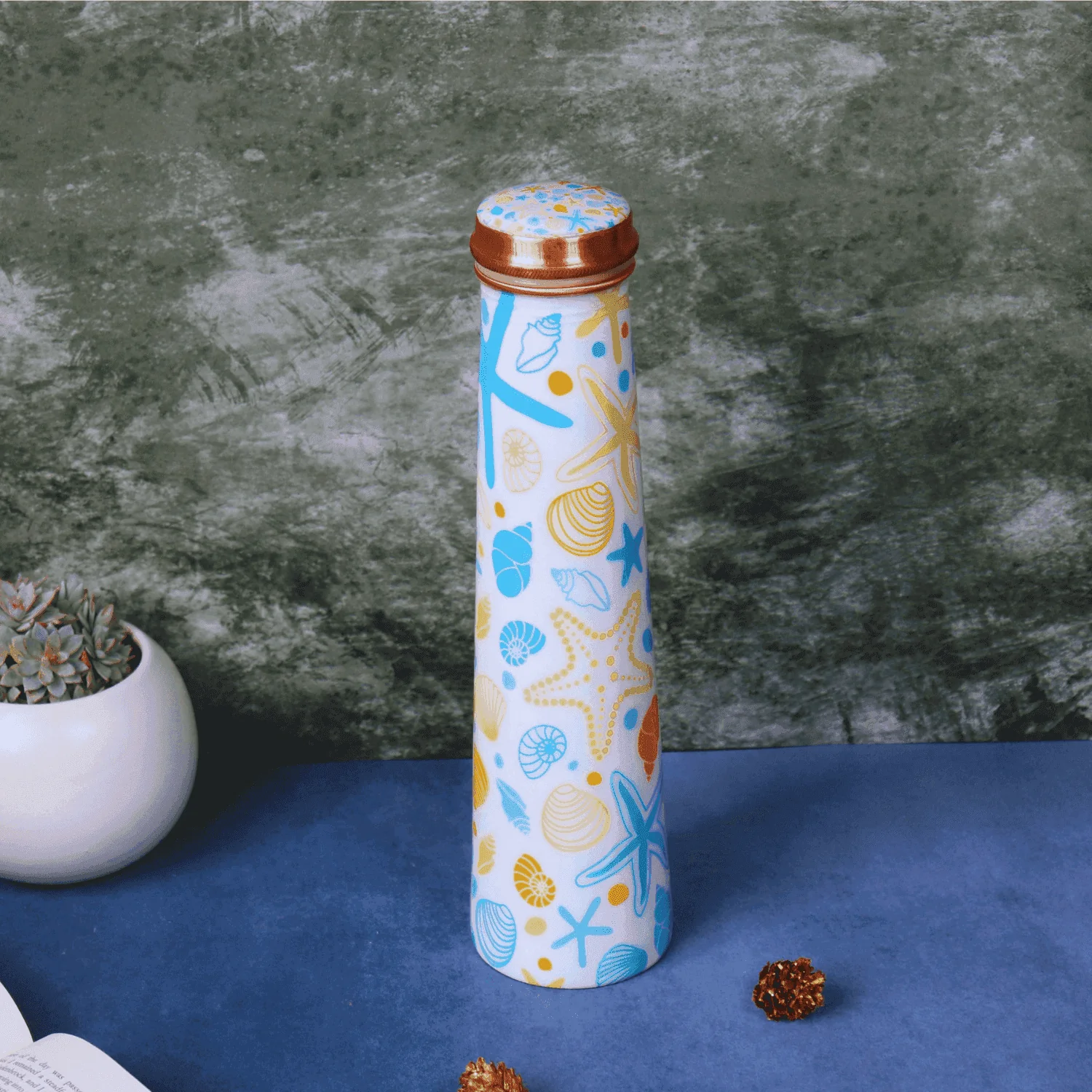 The Copper Water Bottle (The  AQUA TAMRA Edition)