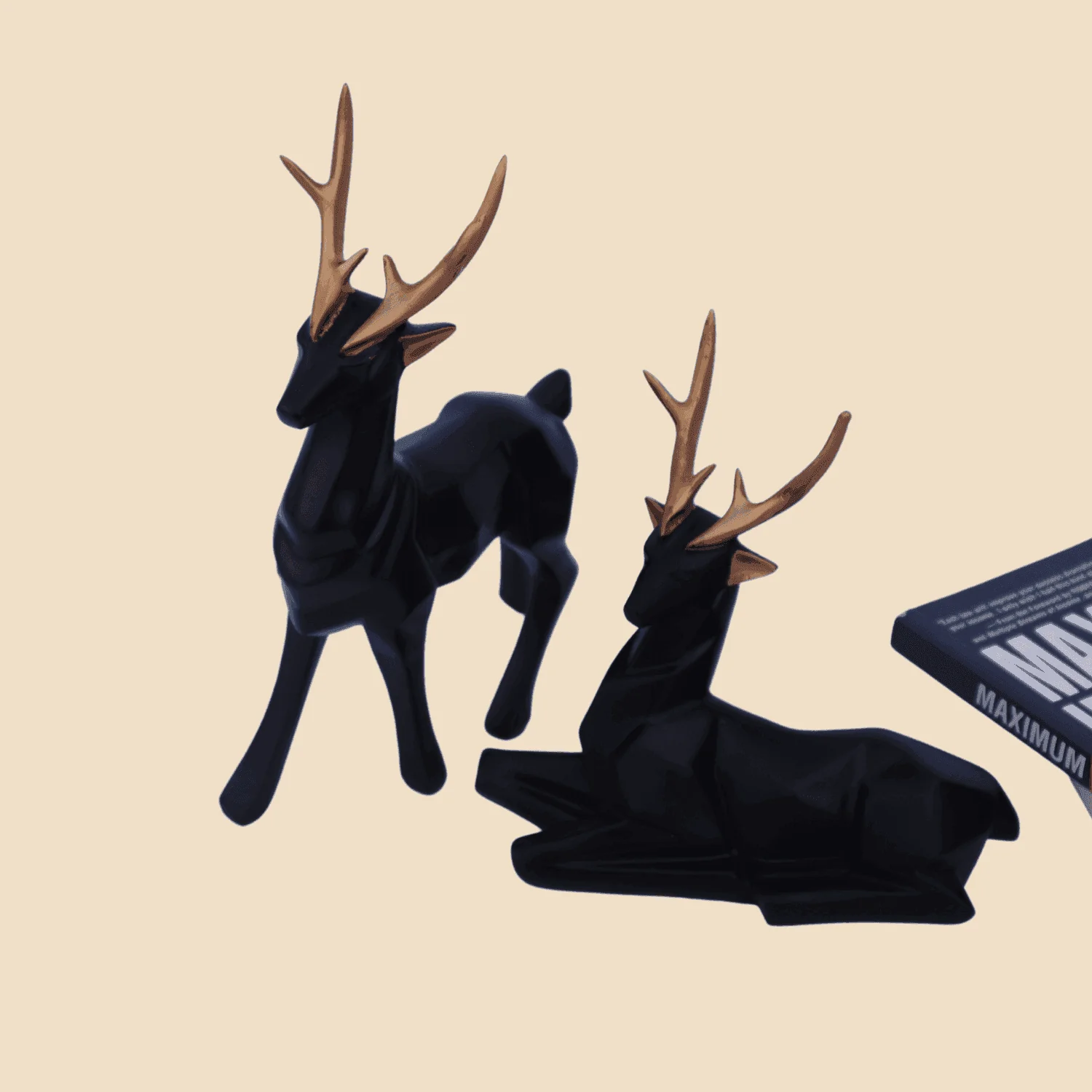 The Wild Deer (Sculpture Figurine)