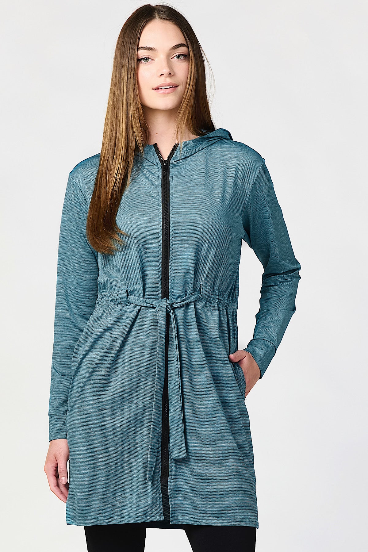 Belted Hoodie PRO - Teal
