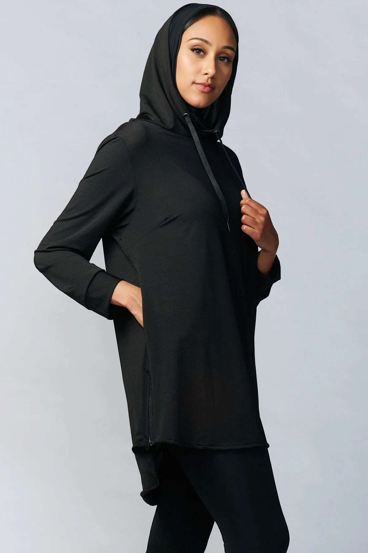 Hooded Fit PRO- Black