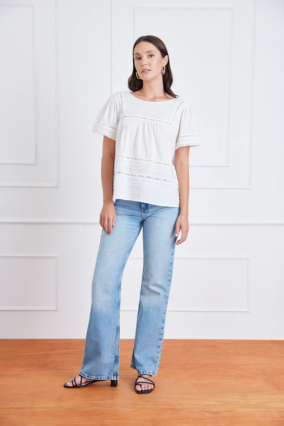 Dawn Tee in Off White