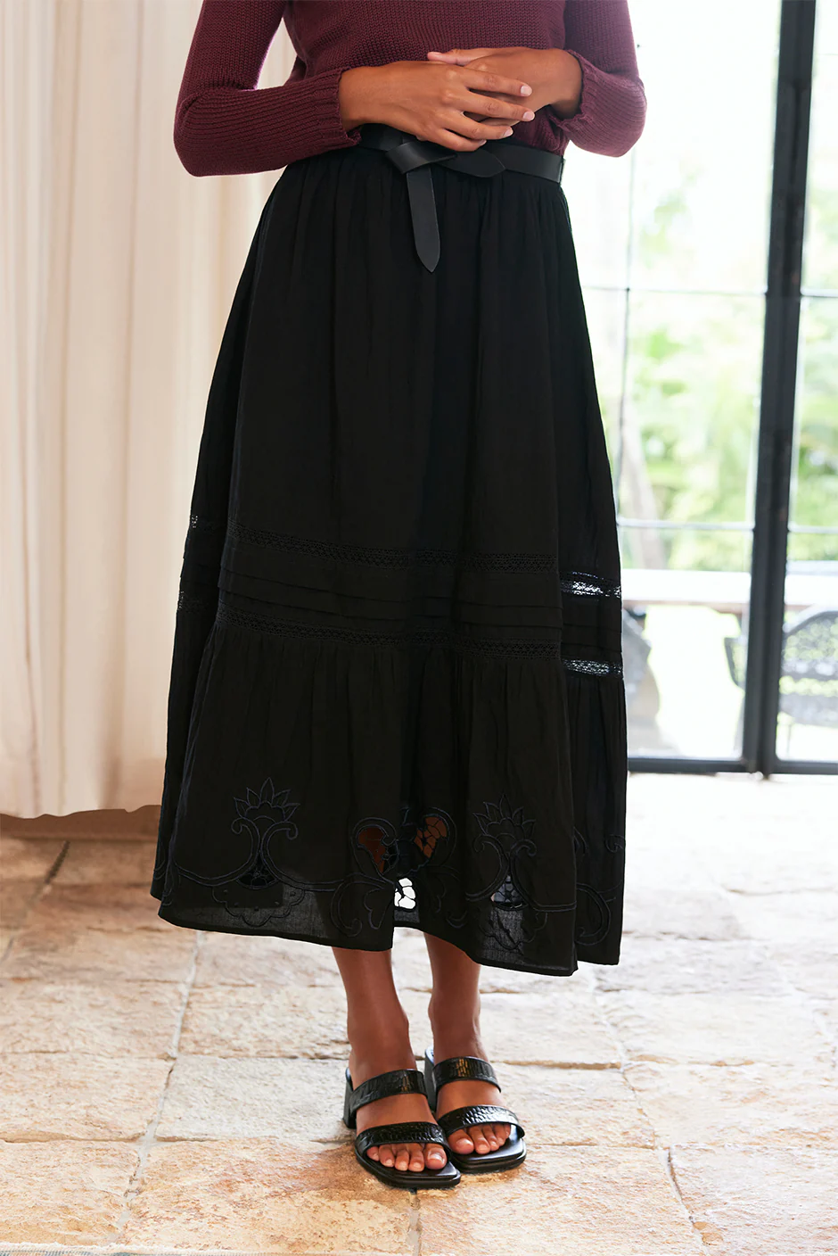 Stevie Skirt in Black