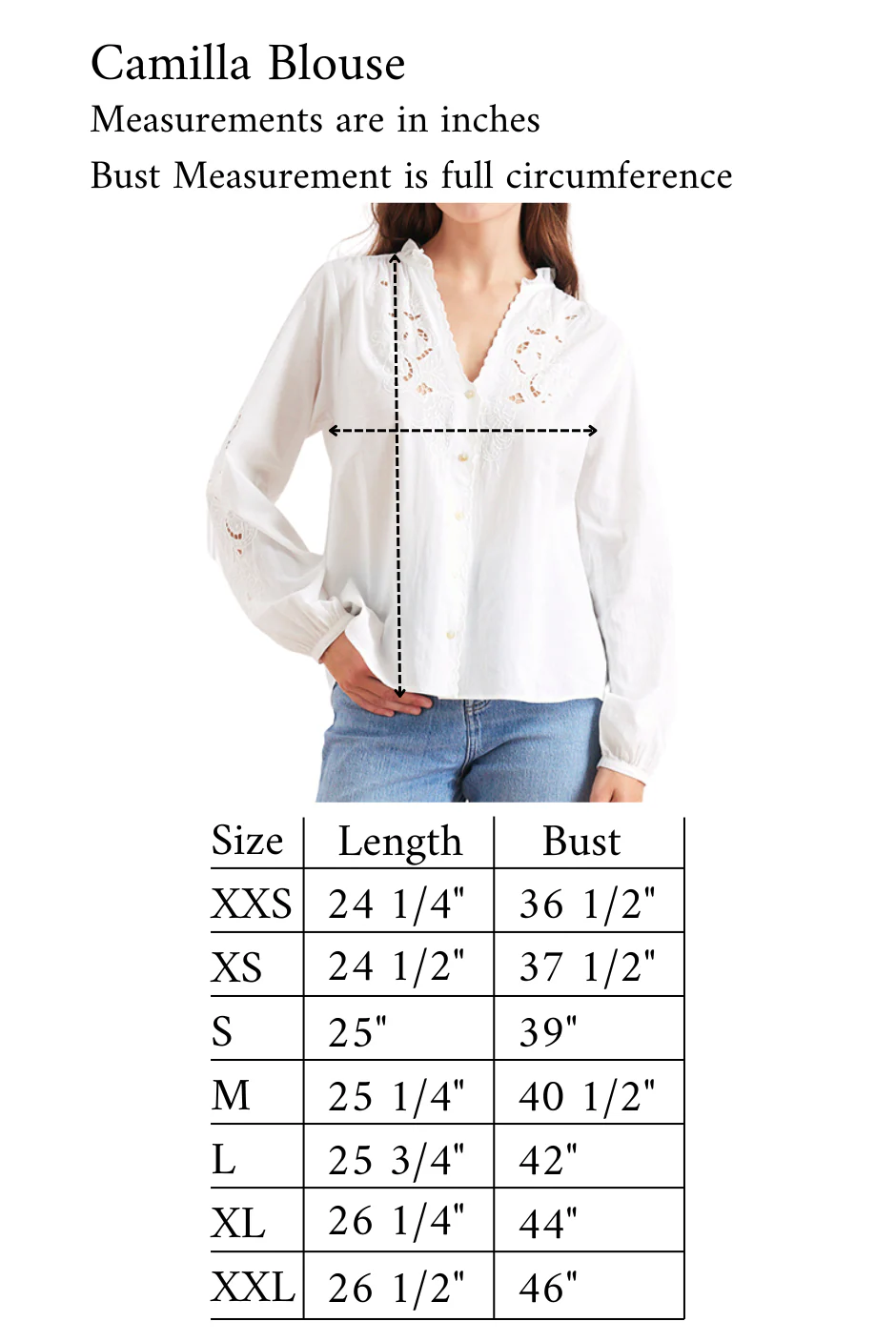 Camilla Blouse in Navy