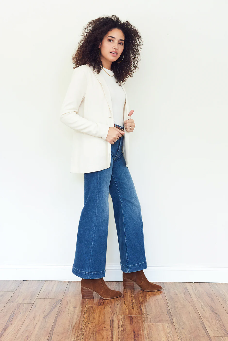 Kate Blazer in Coconut Milk