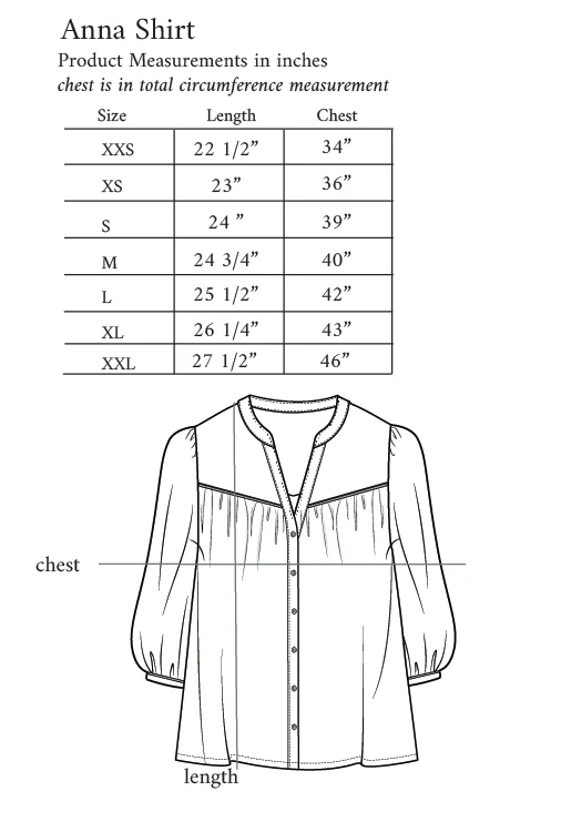 Anna Shirt in Cherry Blossom Print