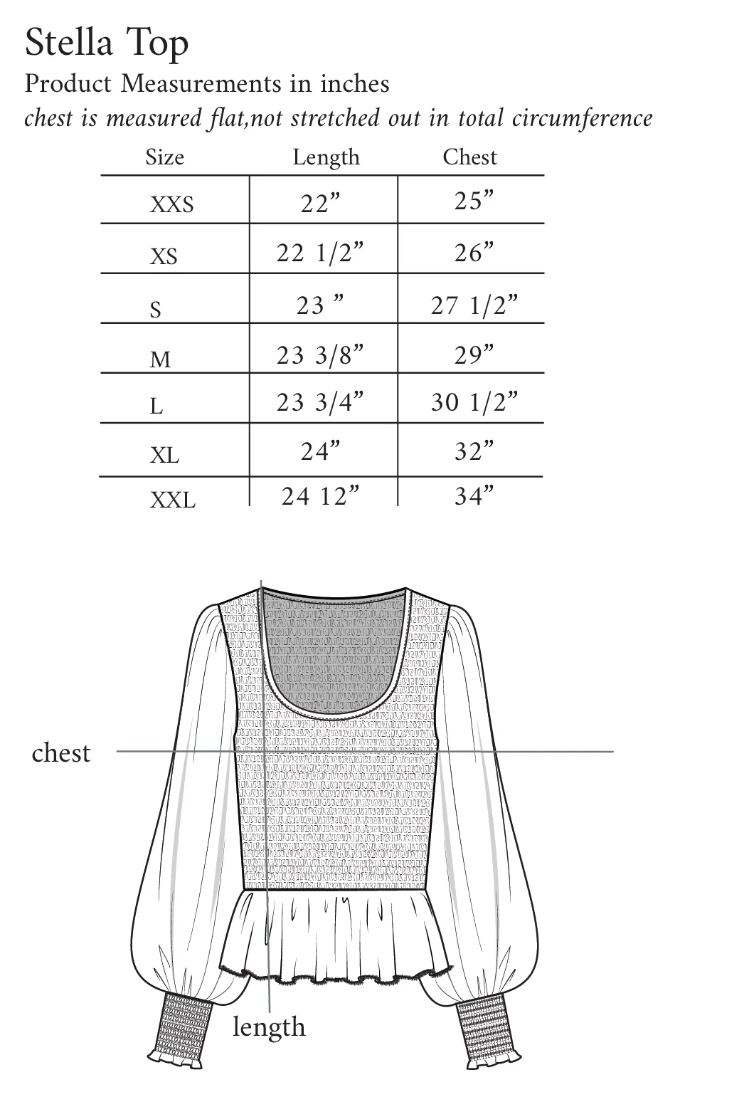 Stella Top in Olive Ikat