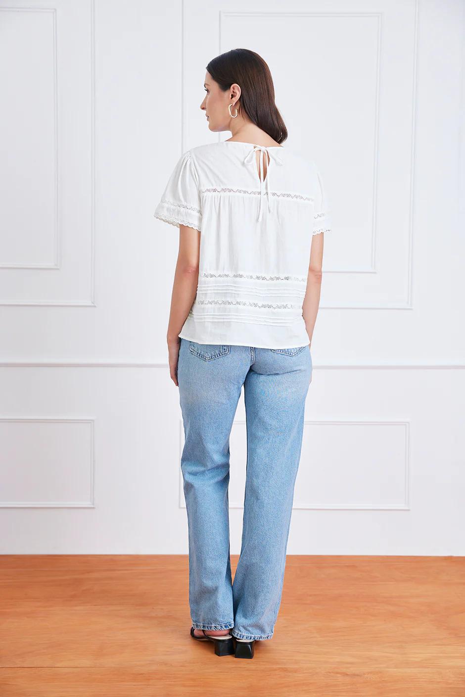 Dawn Tee in Off White