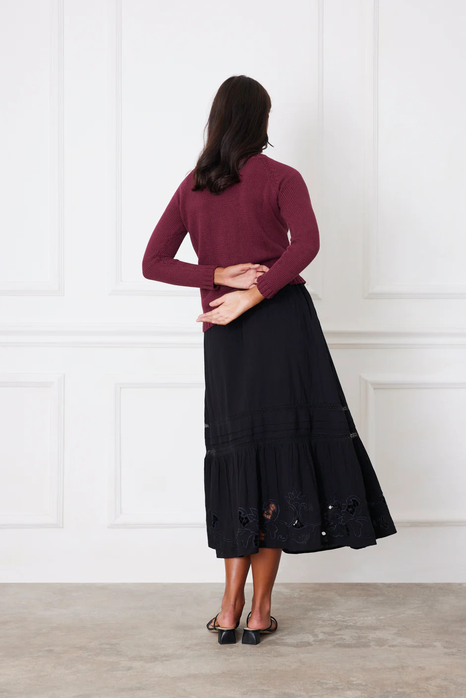 Stevie Skirt in Black