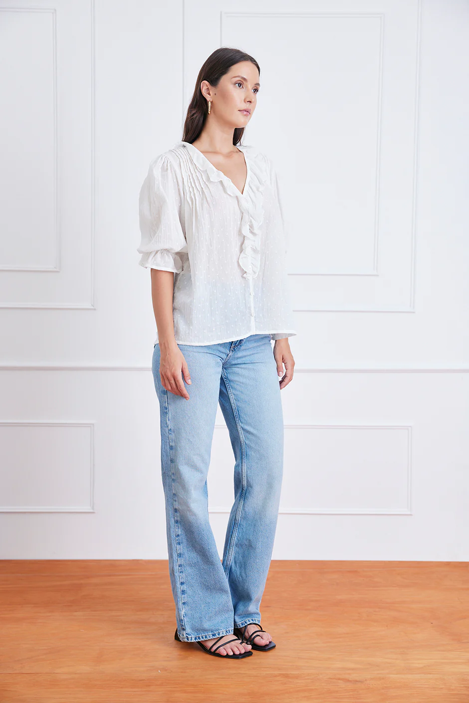 Chloe Shirt in Gold Dust