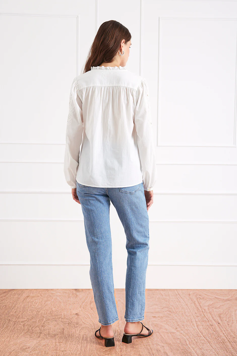 Camilla Blouse in Off White