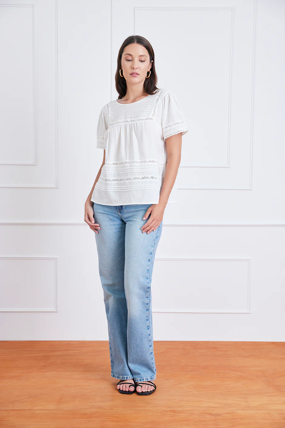 Dawn Tee in Off White