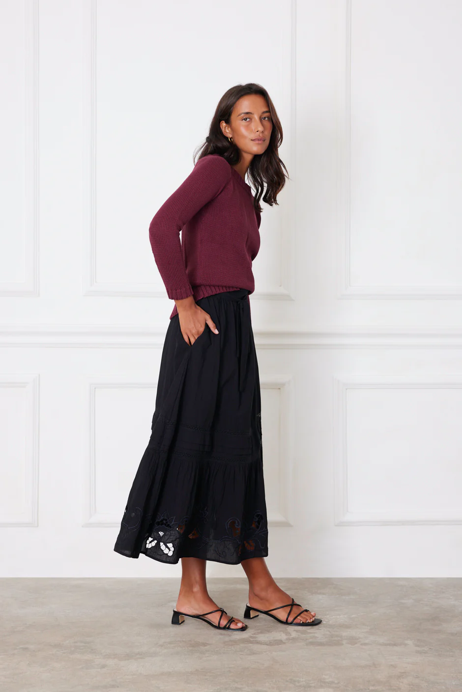 Stevie Skirt in Black