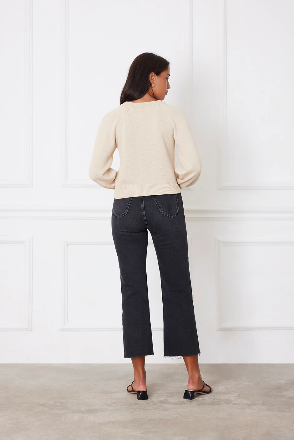 Greta Cardigan in Sand