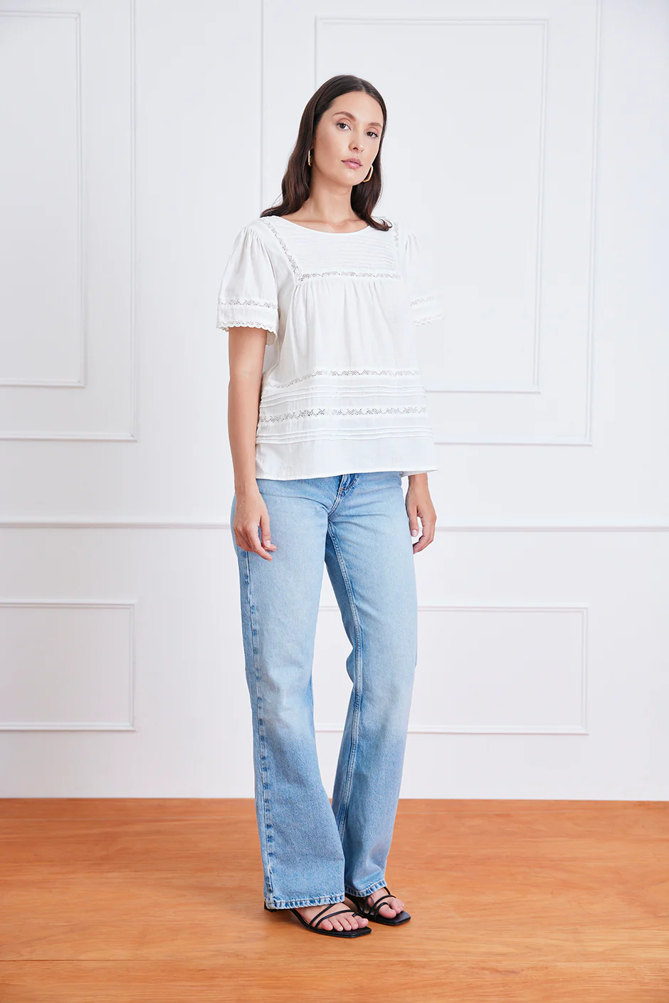 Dawn Tee in Off White