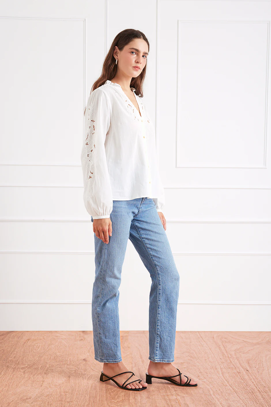 Camilla Blouse in Off White