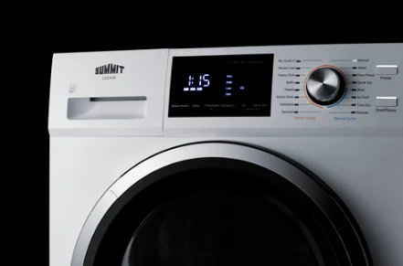 Summit 24” Wide Energy Star Certified 208/204V Heat Pump Dryer