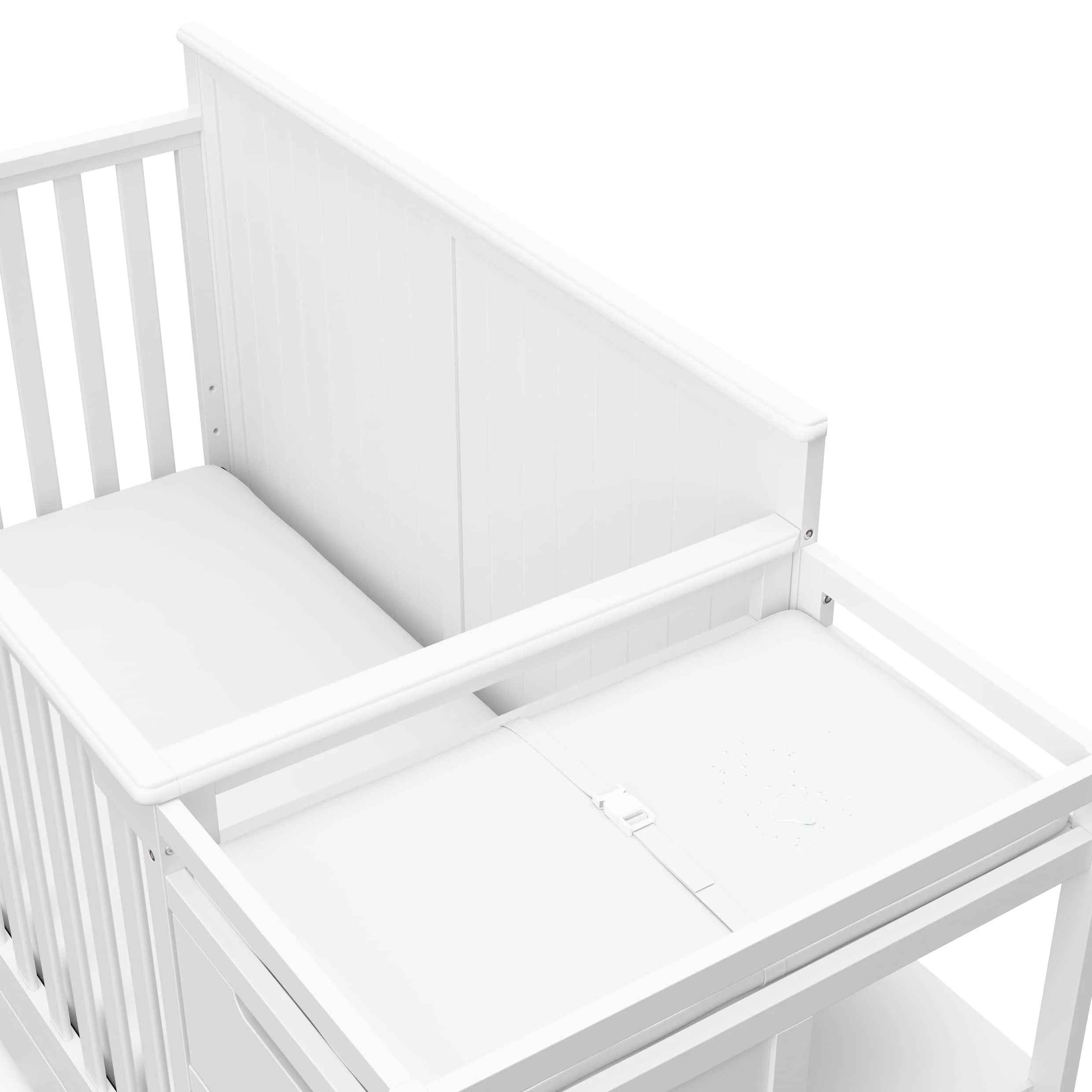 Graco Hadley 5-in-1 Convertible Crib and Changer with Drawer