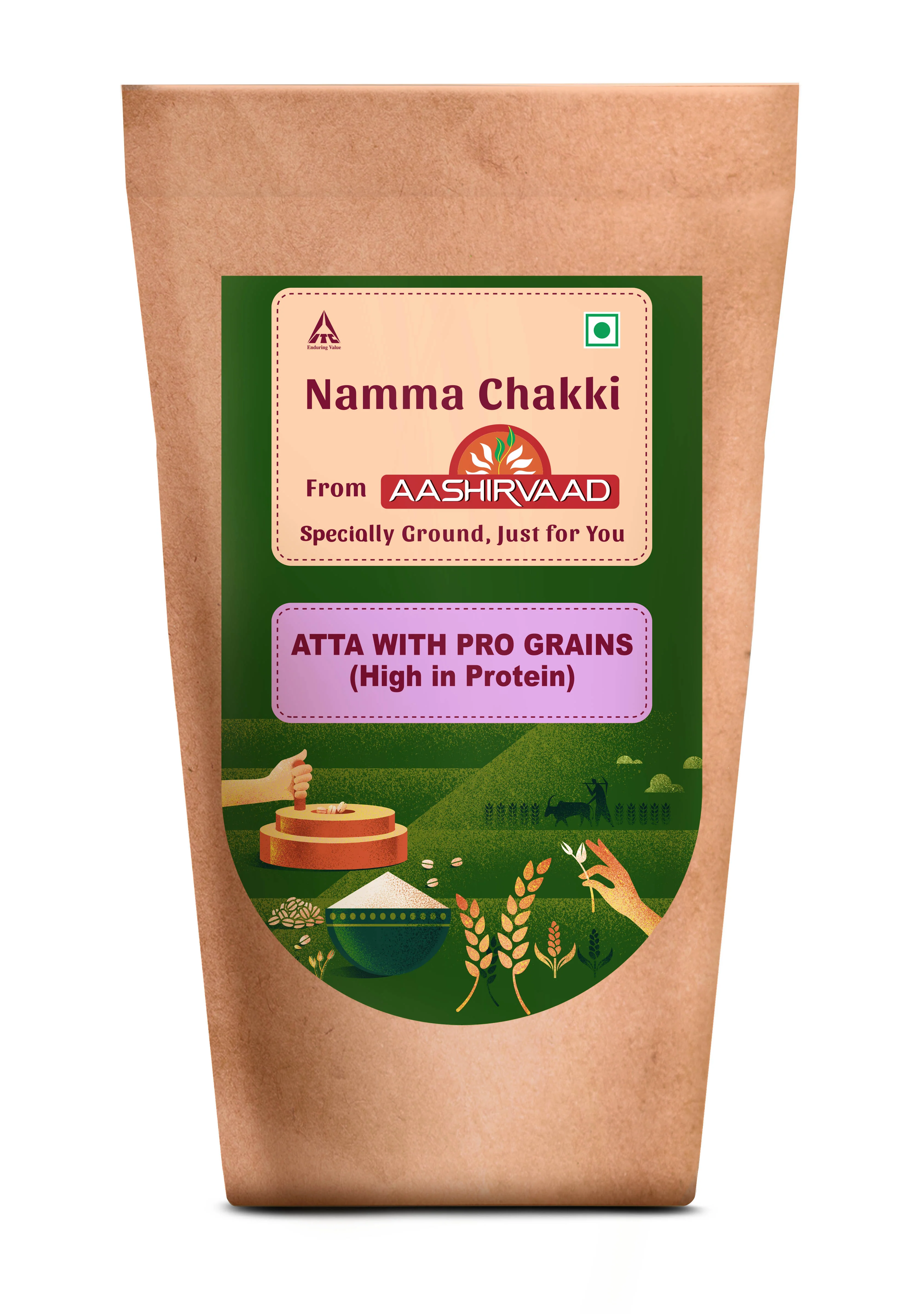 Atta with Pro grains - High in Protein