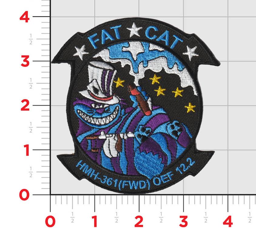 Official HMH-361 Fat Cat Patch
