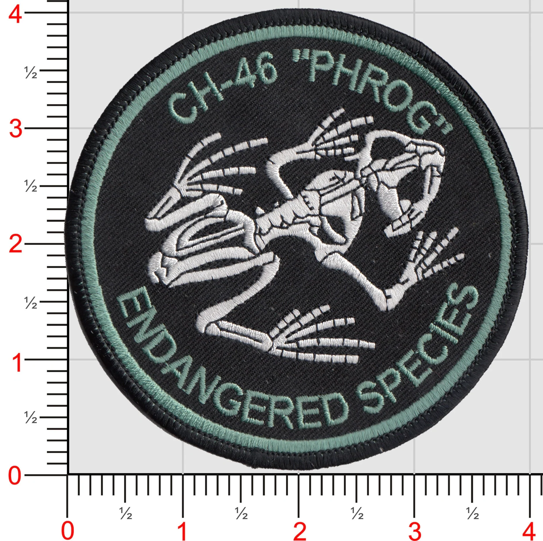 CH-46 Phrog Endangered Species Patch