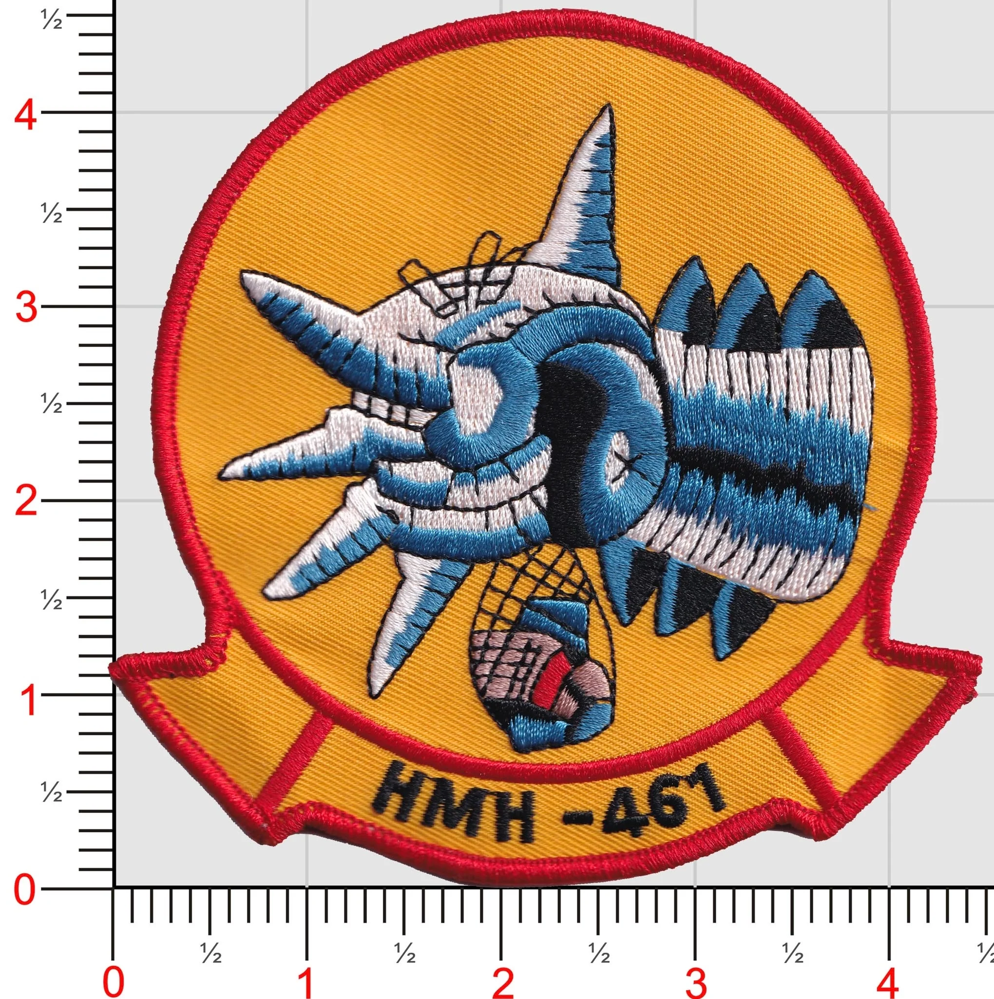 Officially Licensed USMC HMH-461 Patch