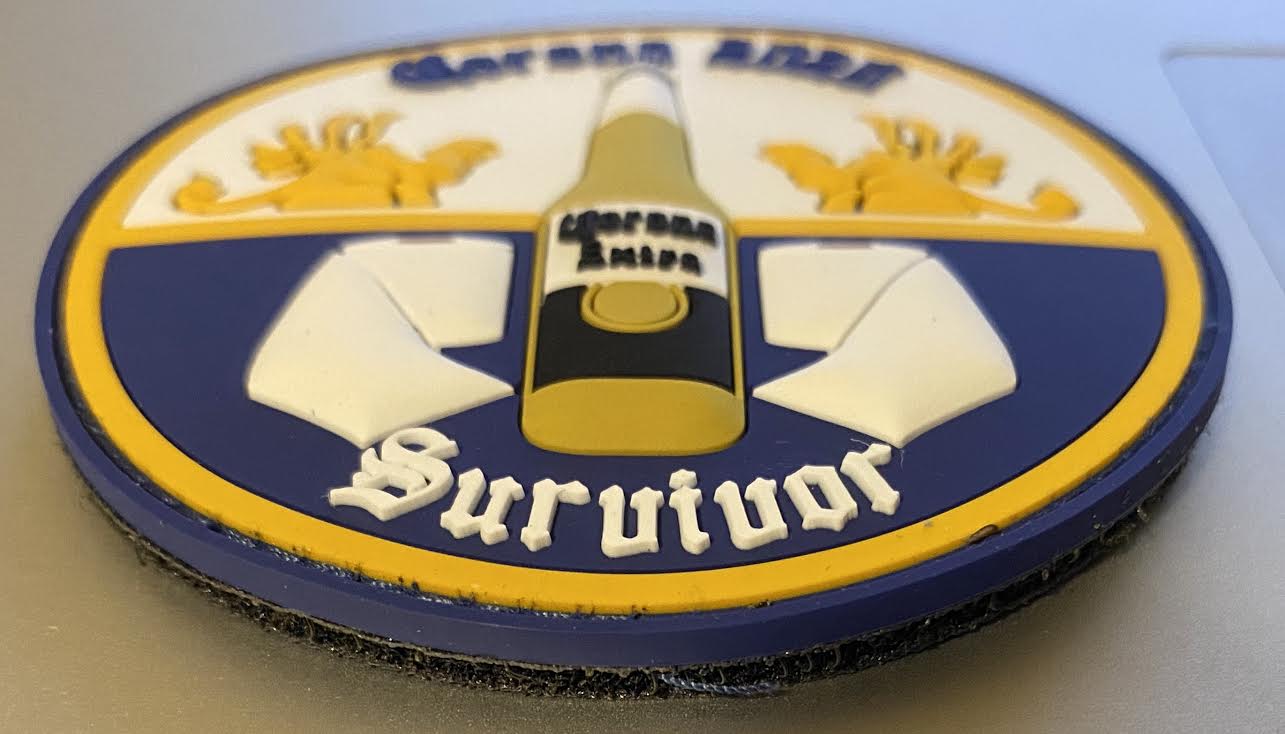 I Survived the Corona Pandemic of 2020 PVC Patch