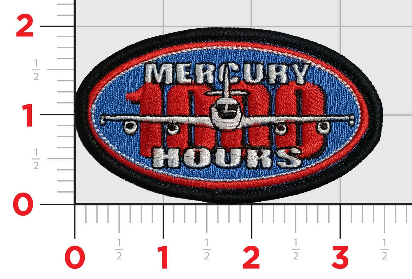 Boeing 707 E-6B Mercury Hours Patches