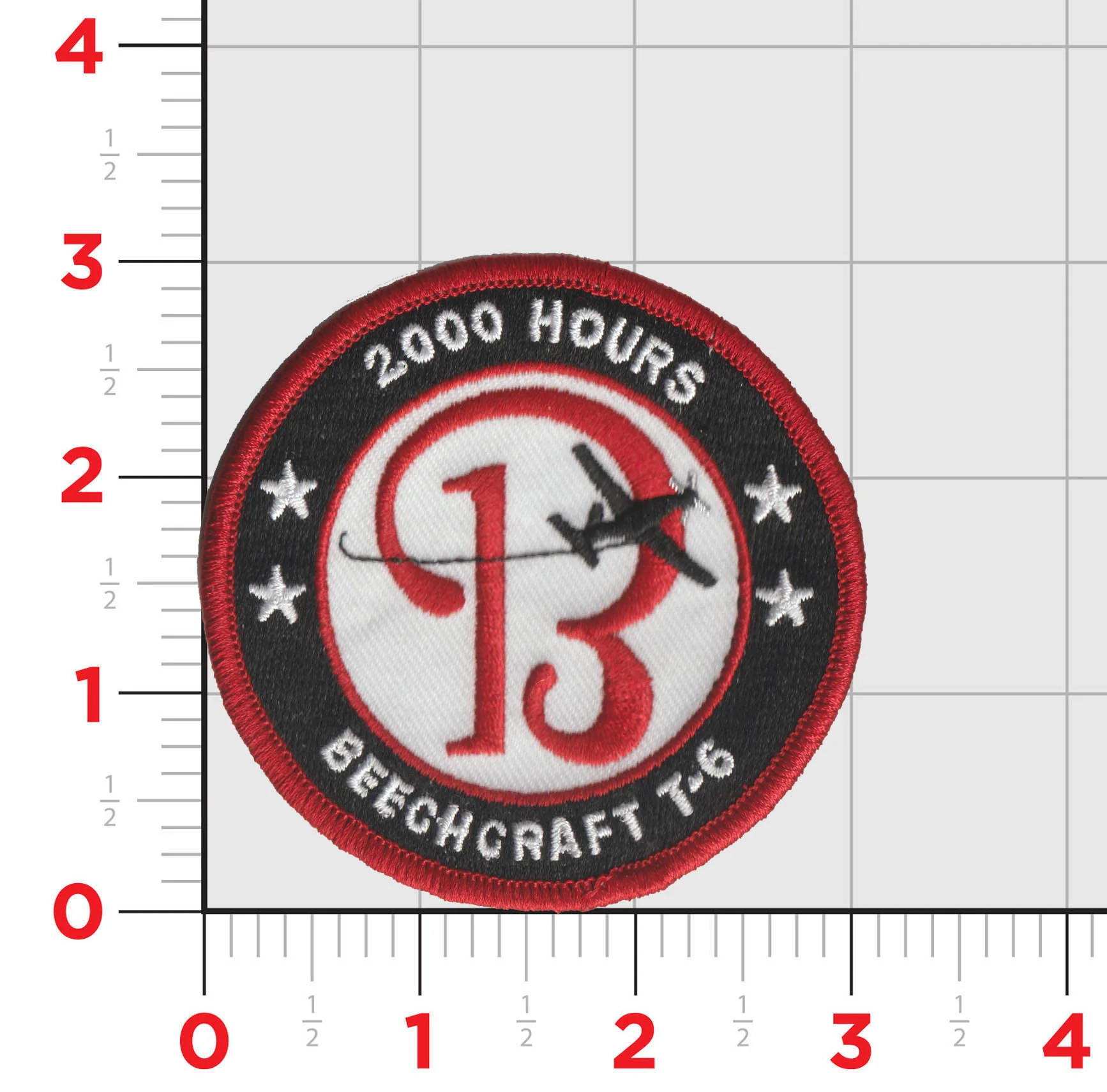 Beechcraft T-6 2000 Hours Patch