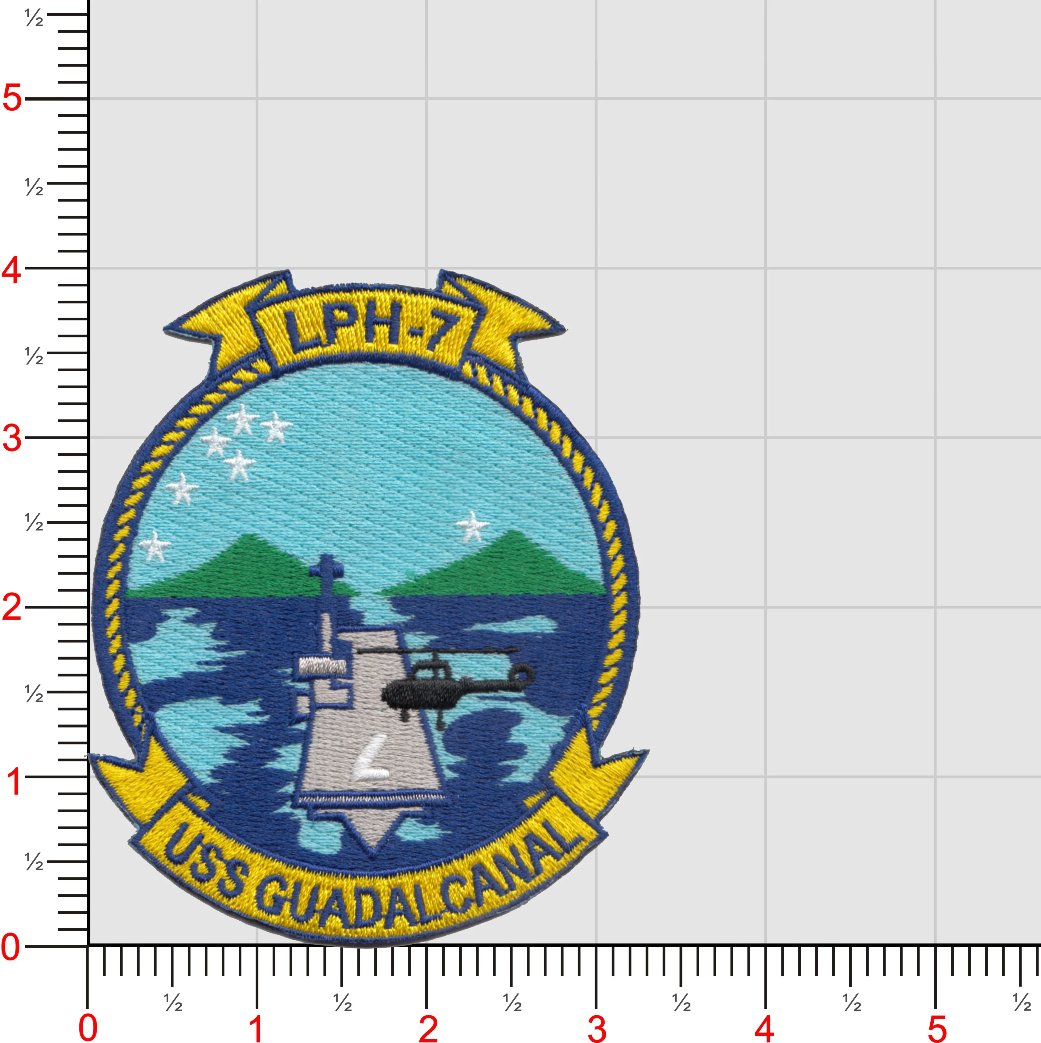 USS Guadacanal LPH-7 Patch