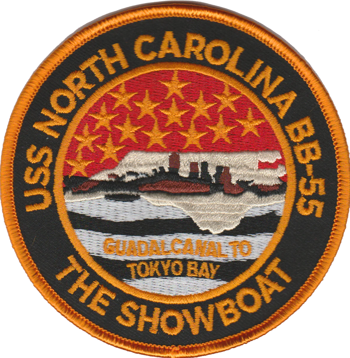 USS North Carolina BB-55 Patch
