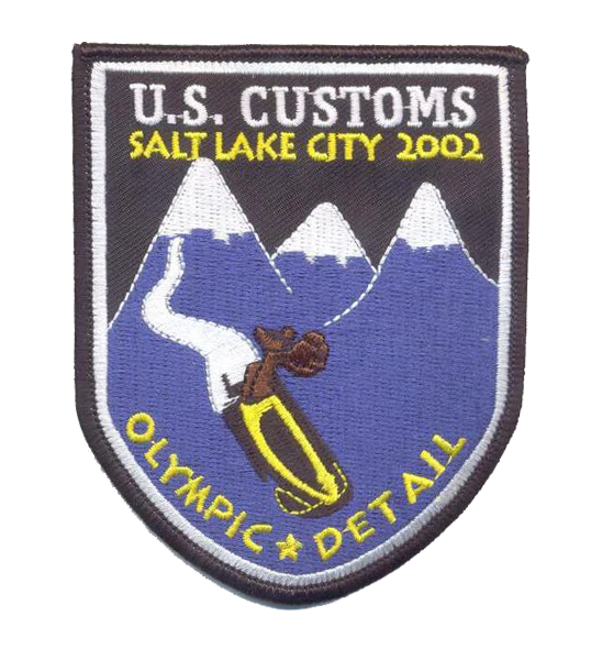 Legacy US Customs 2002 Salt Lake City Olympics, US Customs Airspace Security Patch