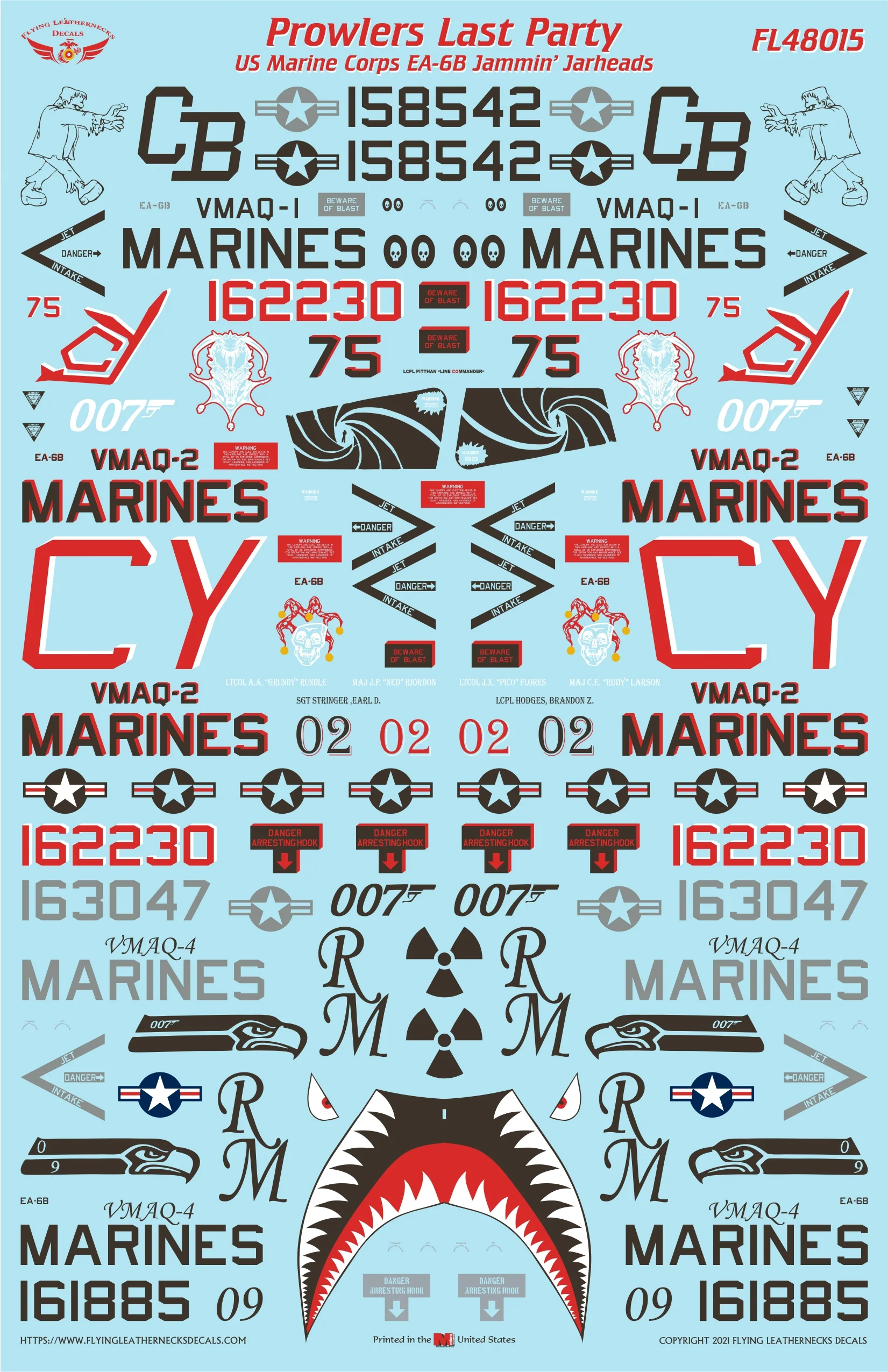 1/48 Scale EA-6B Prowlers Last Party